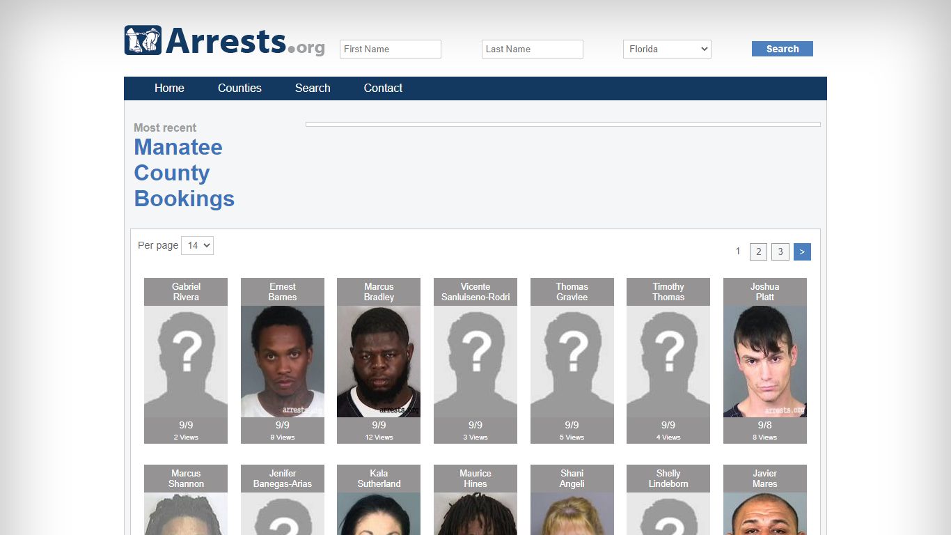 Manatee County Arrests and Inmate Search